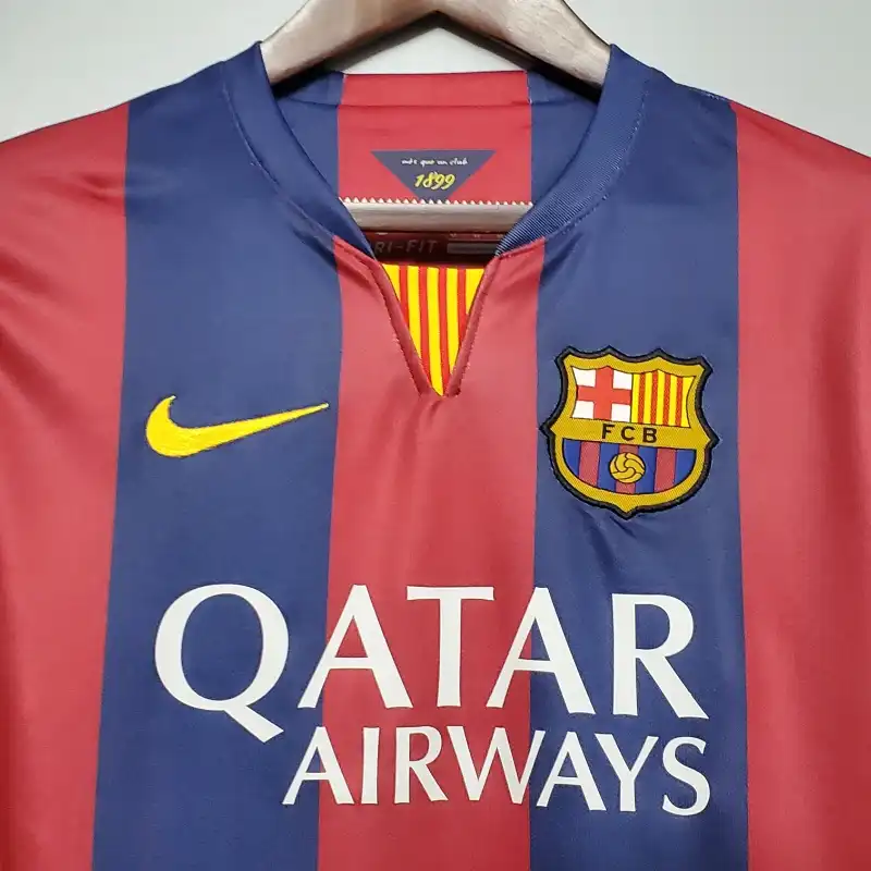 2014-2015 Barcelona Jersey retro kit - 图片 4