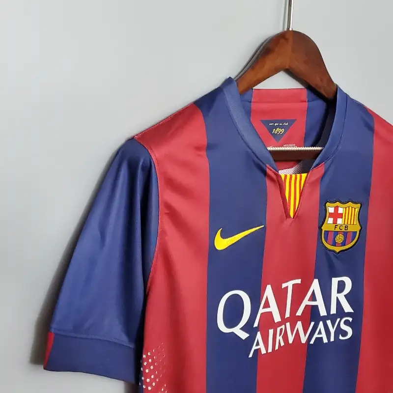 2014-2015 Barcelona Jersey retro kit - 图片 5