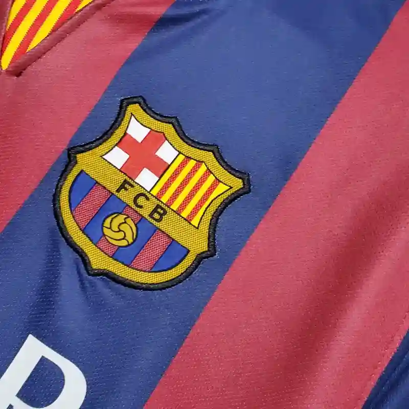 2014-2015 Barcelona Jersey retro kit - 图片 3