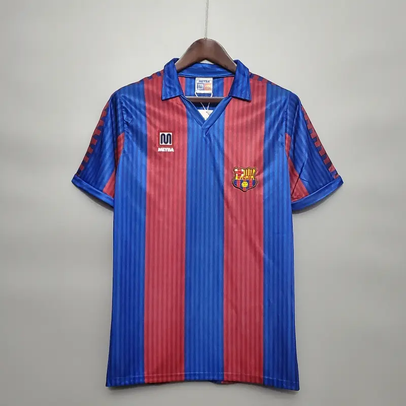 1990-1991 Barcelona Jersey retro kit