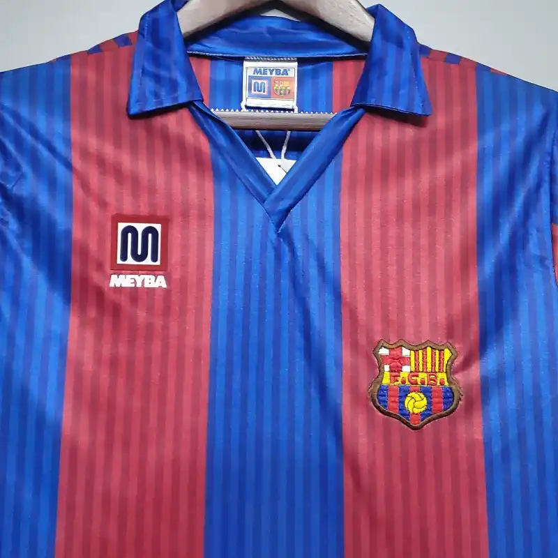 1990-1991 Barcelona Jersey retro kit - 图片 4
