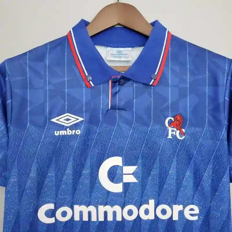 1989-1991 Chelsea Jersey retro kit - 图片 8