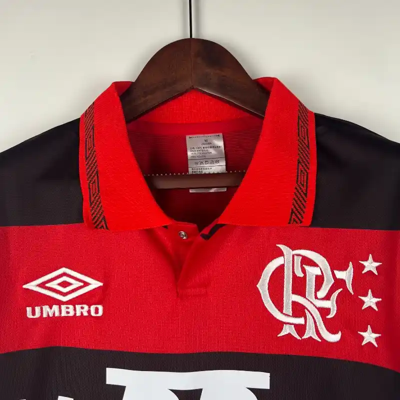 1990 Flamengo Jersey retro kit - 图片 4