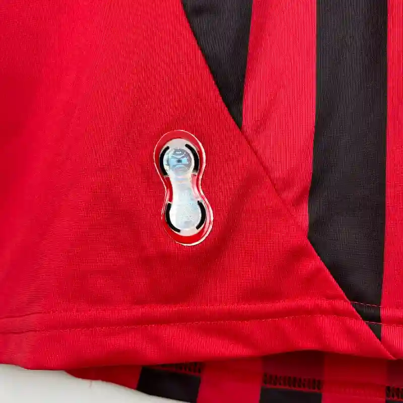 2007-2008 Long Sleeve AC Milan Jersey retro kit - 图片 4