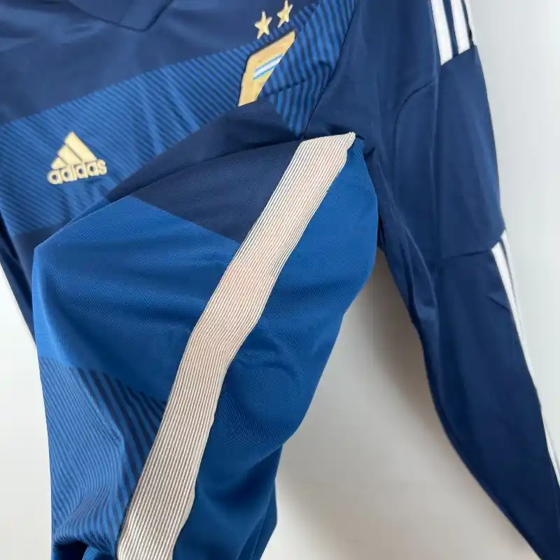 2014 Long Sleeve Argentina Jersey retro kit - 图片 5