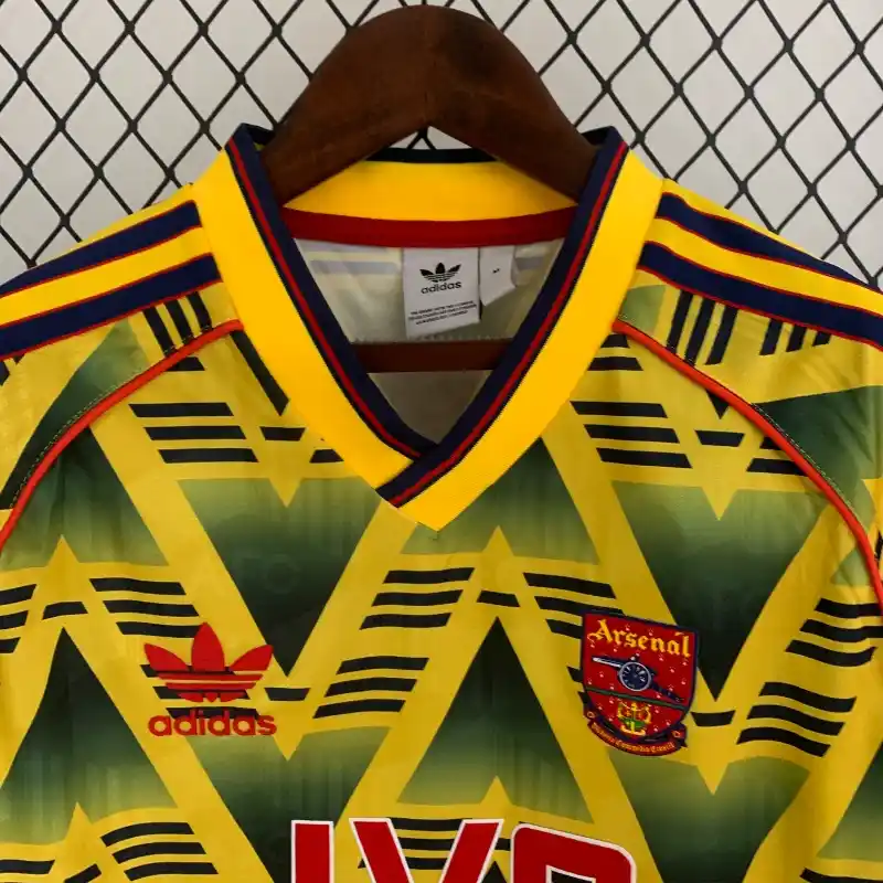 1991-1993 Arsenal Long Sleeve Jersey retro kit - 图片 4