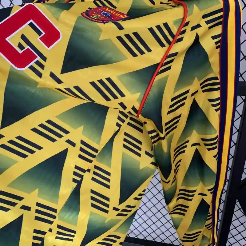 1991-1993 Arsenal Long Sleeve Jersey retro kit - 图片 5