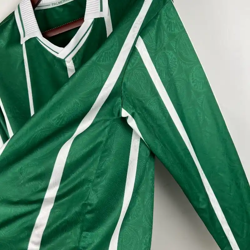 1993 Palmeiras Long Sleeve Jersey retro kit - 图片 4