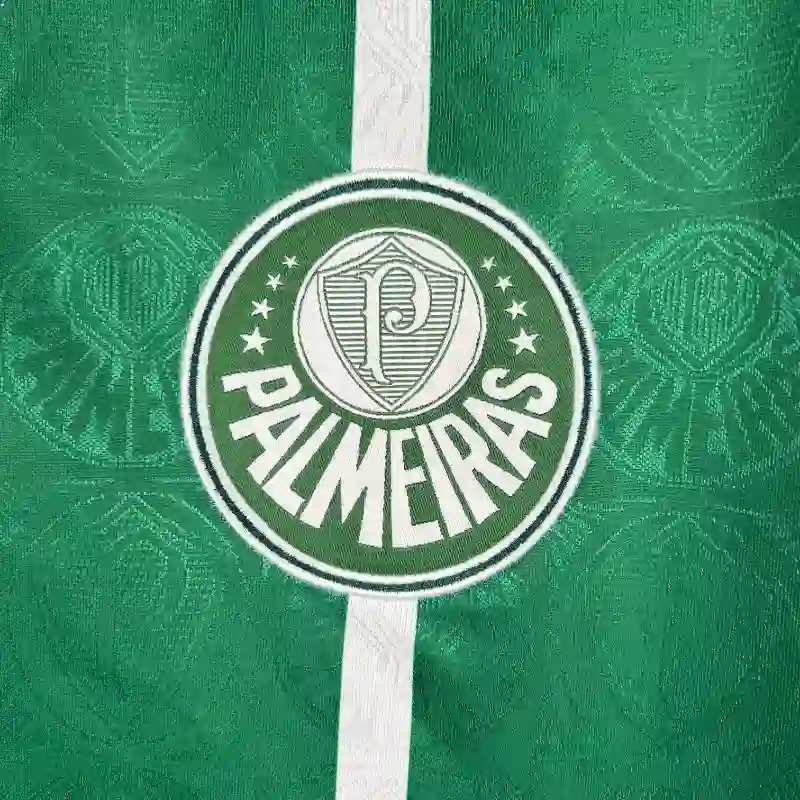 1993 Palmeiras Long Sleeve Jersey retro kit - 图片 2