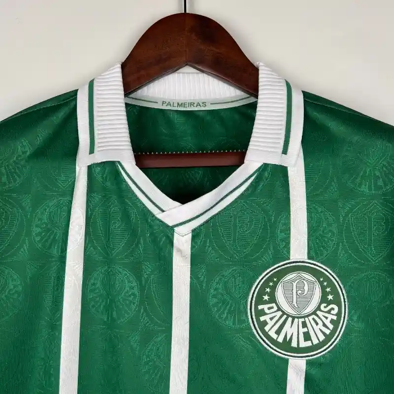 1993 Palmeiras Long Sleeve Jersey retro kit - 图片 3