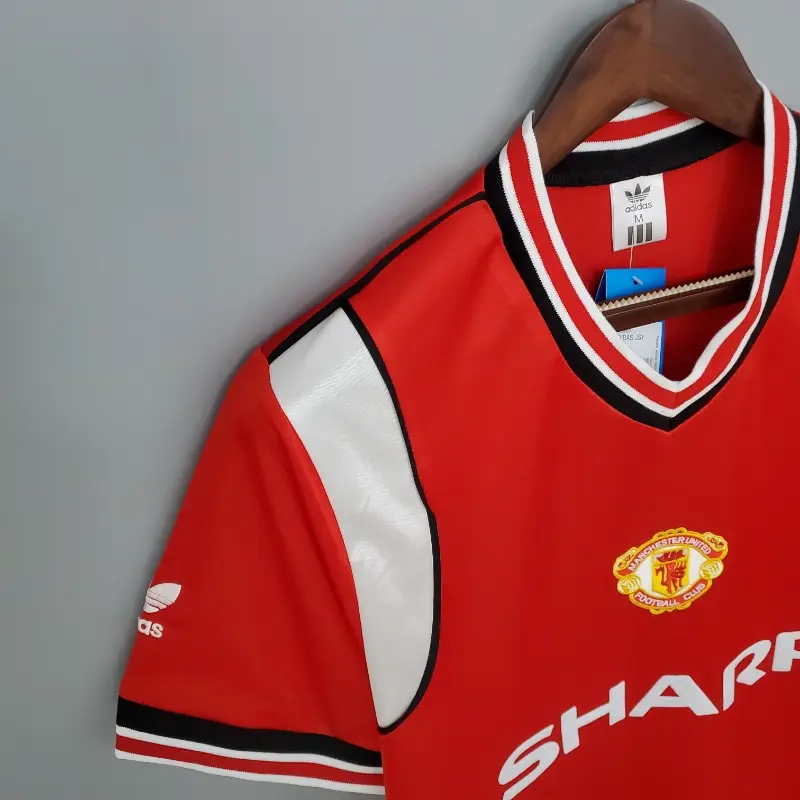 1985-1986 Manchester United Jersey retro kit - 图片 4