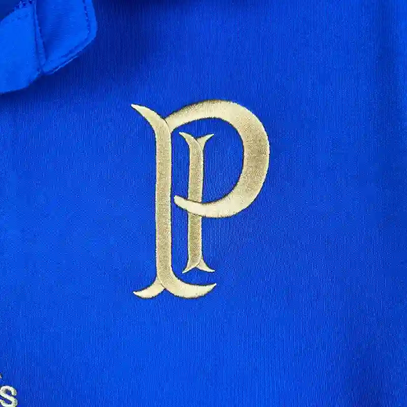 2014-2015 Palmeiras Blue Soccer retro kit - 图片 4