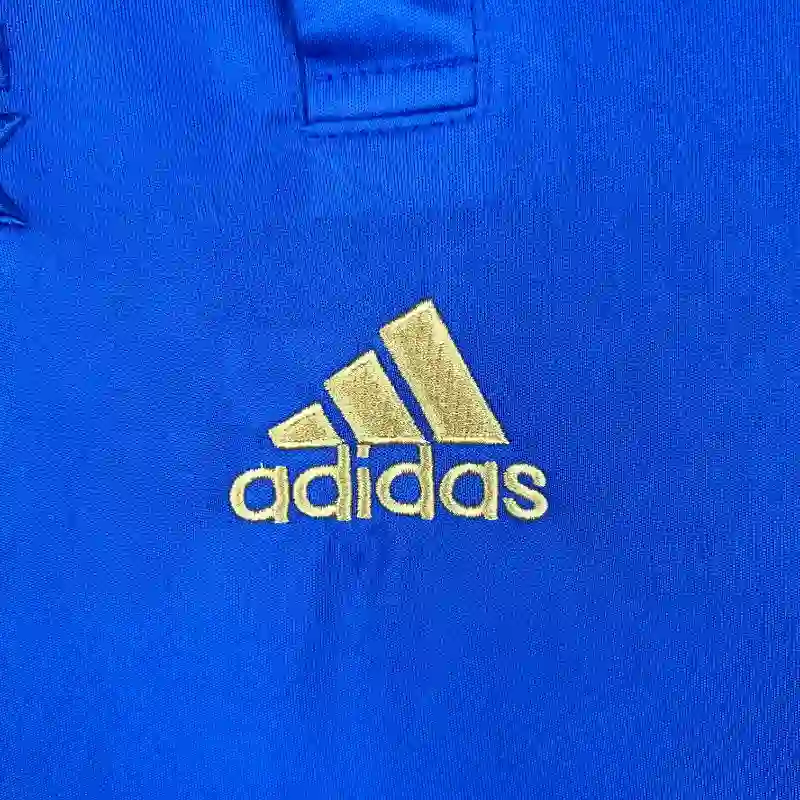 2014-2015 Palmeiras Blue Soccer retro kit - 图片 3