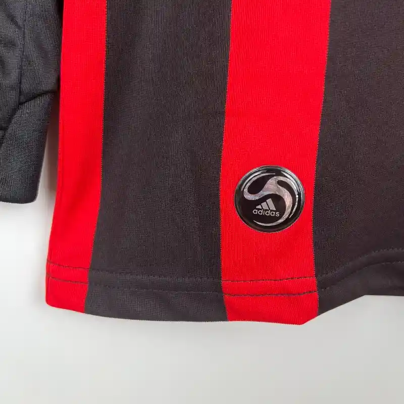 2008-2009 AC Milan Long Sleeve Jersey retro kit - 图片 5