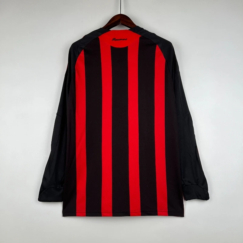2008-2009 AC Milan Long Sleeve Jersey retro kit - 图片 8