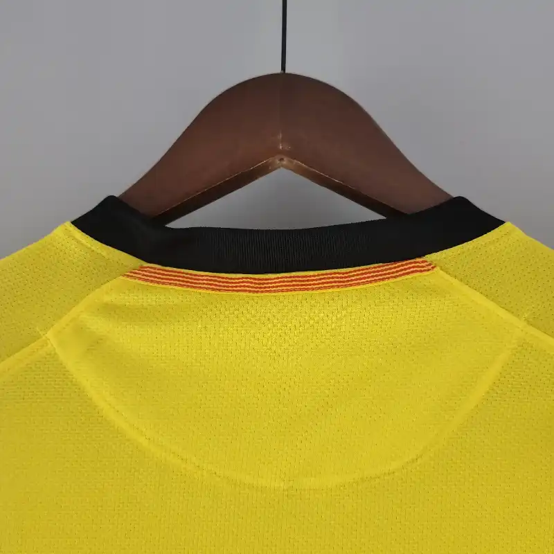 2008-2009 Long Sleeve Barcelona Jersey retro kit - 图片 3