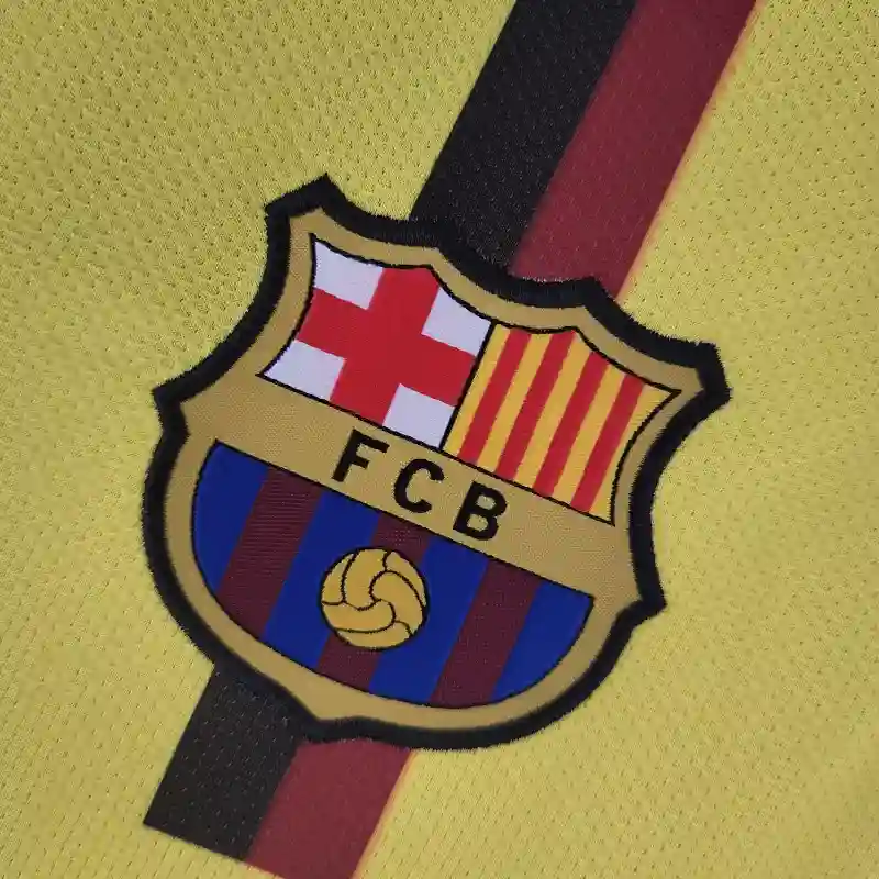 2008-2009 Long Sleeve Barcelona Jersey retro kit - 图片 9