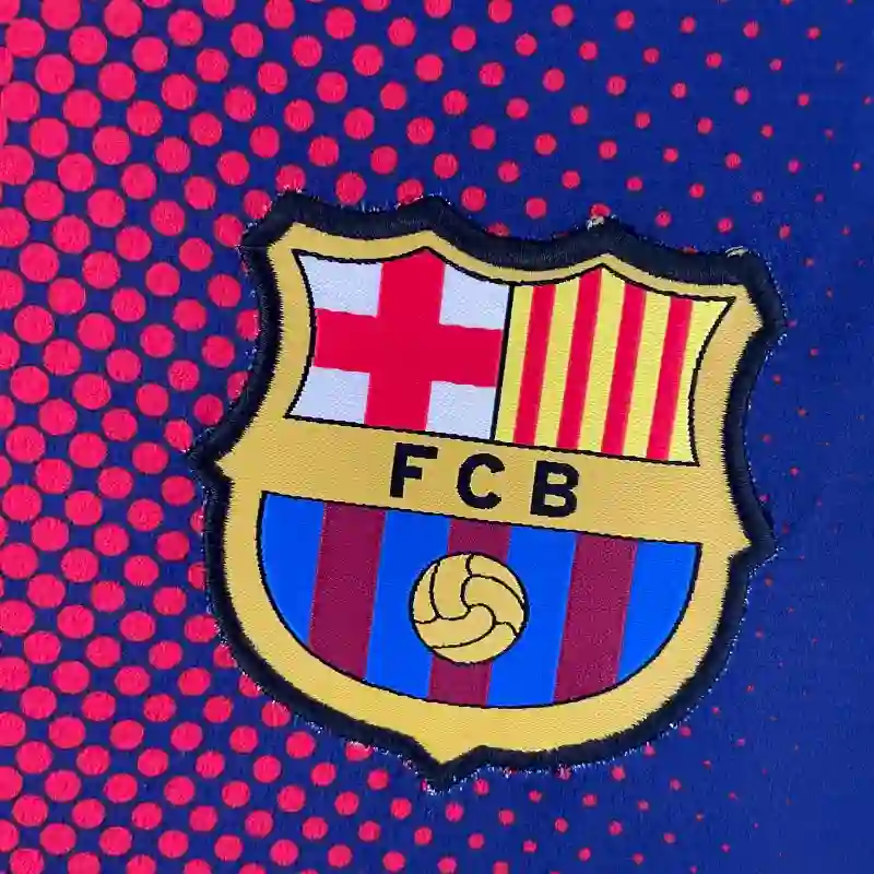 2012-2013 Long Sleeve Barcelona Jersey retro kit - 图片 10