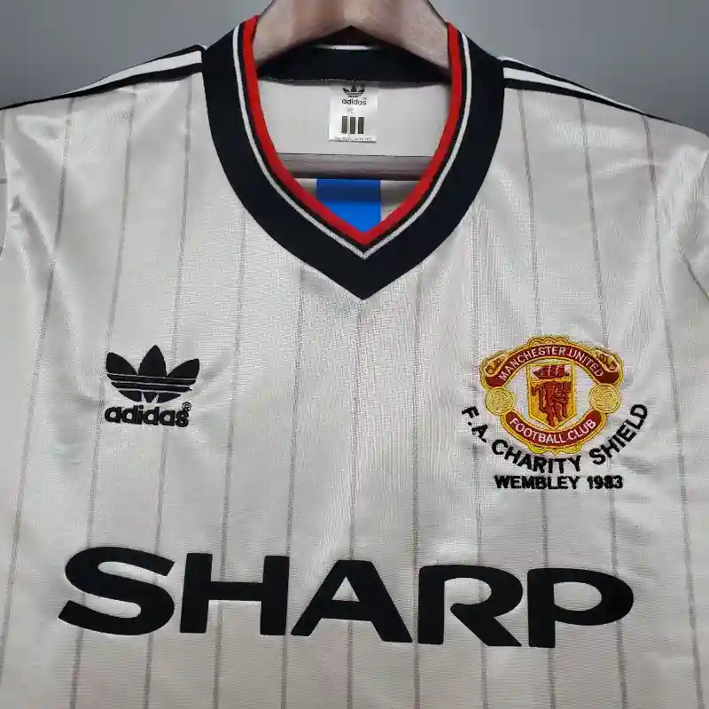 1983 Manchester United Jersey retro kit - 图片 6