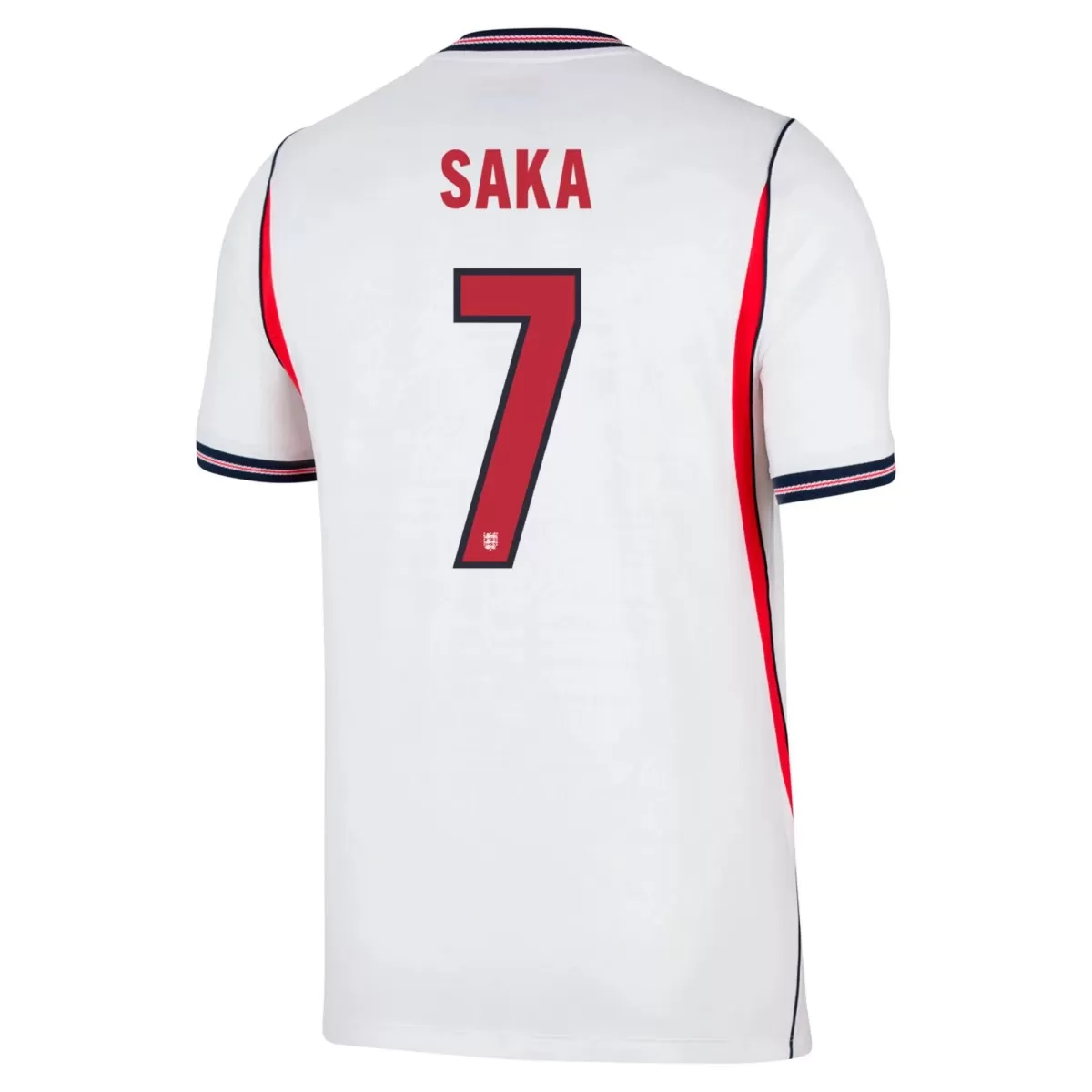 Saka #7 England Home Jersey World Cup 2026