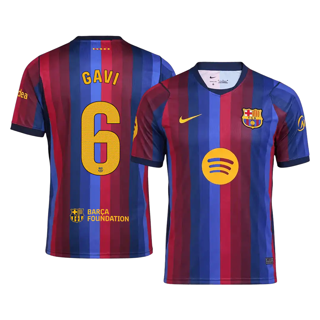 GAVI #6 Barcelona Home Jersey 2026/27