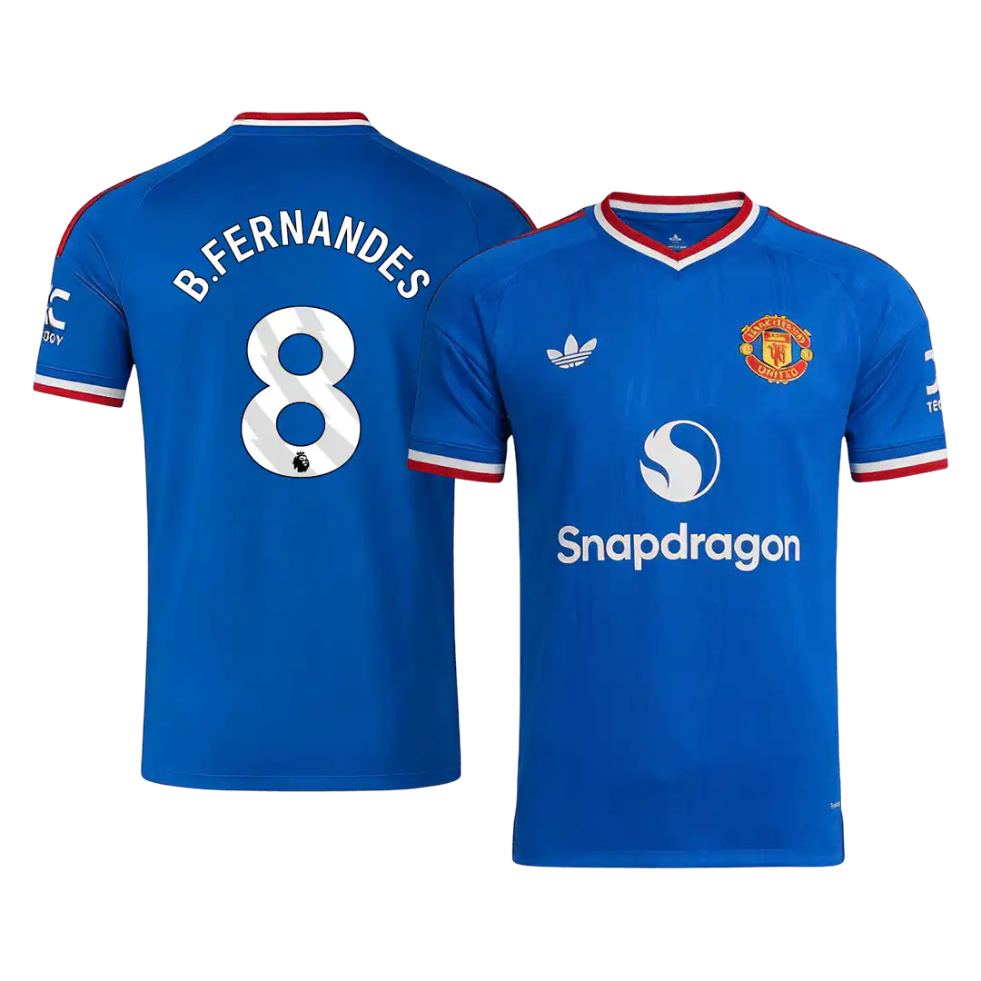 B. FERNANDES #8 Manchester United Away Jersey 2026/27