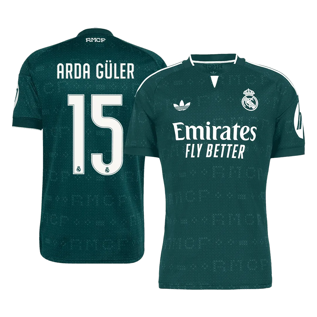 ARDA GÜLER #15 Real Madrid Away Jersey 2026/27