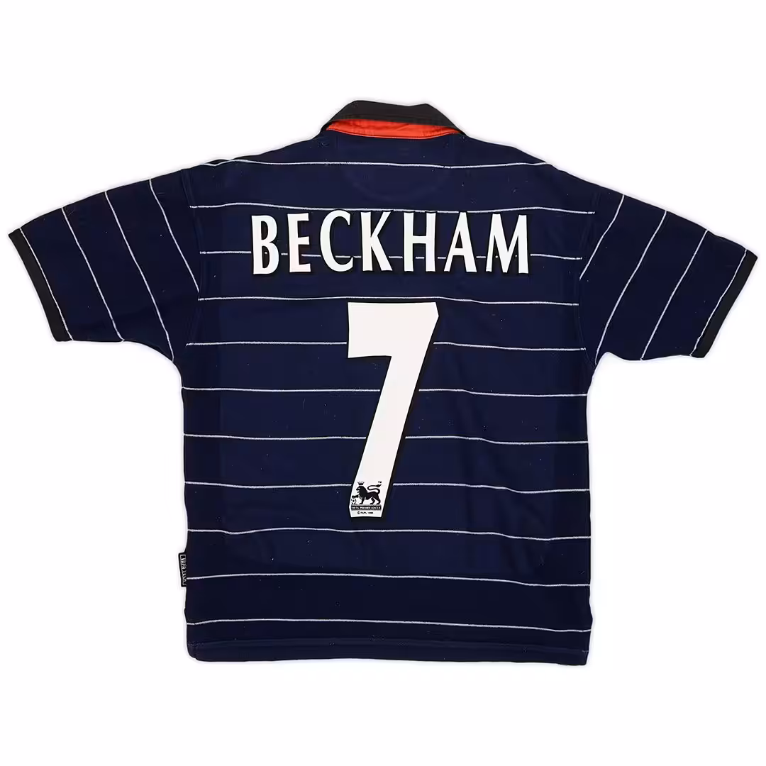 Beckham #7 Rero Manchester United Away Jersey 1999/00