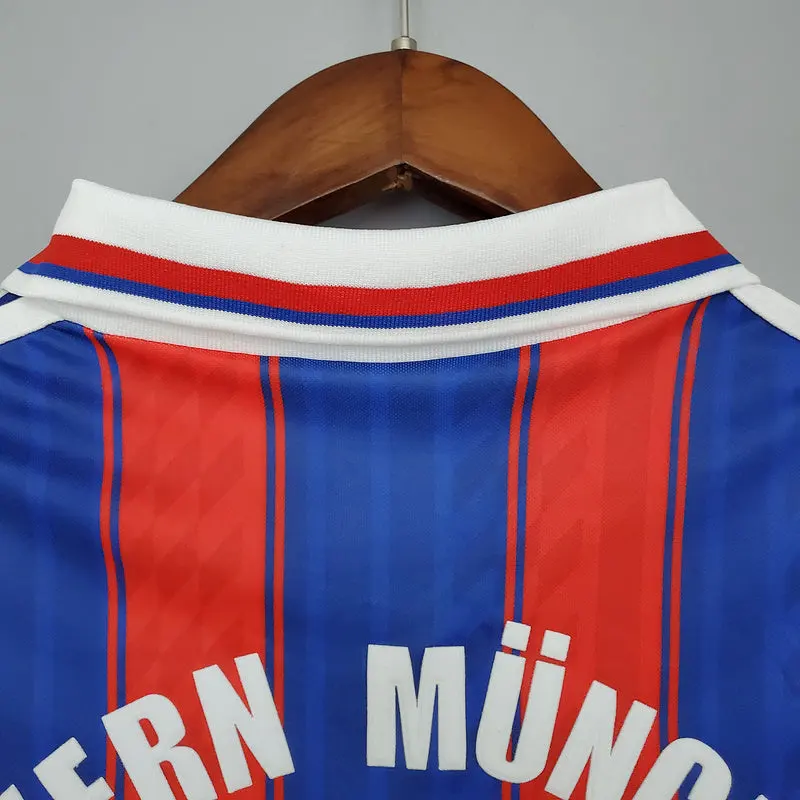1995-1997 Bayern Munich Home retro shirt - 图片 4