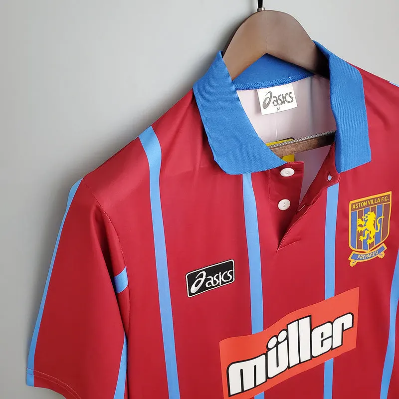 1993-1995 Aston Villa home retro shirt - 图片 3