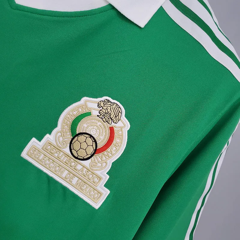 1986 Mexico Home retro shirt - 图片 7