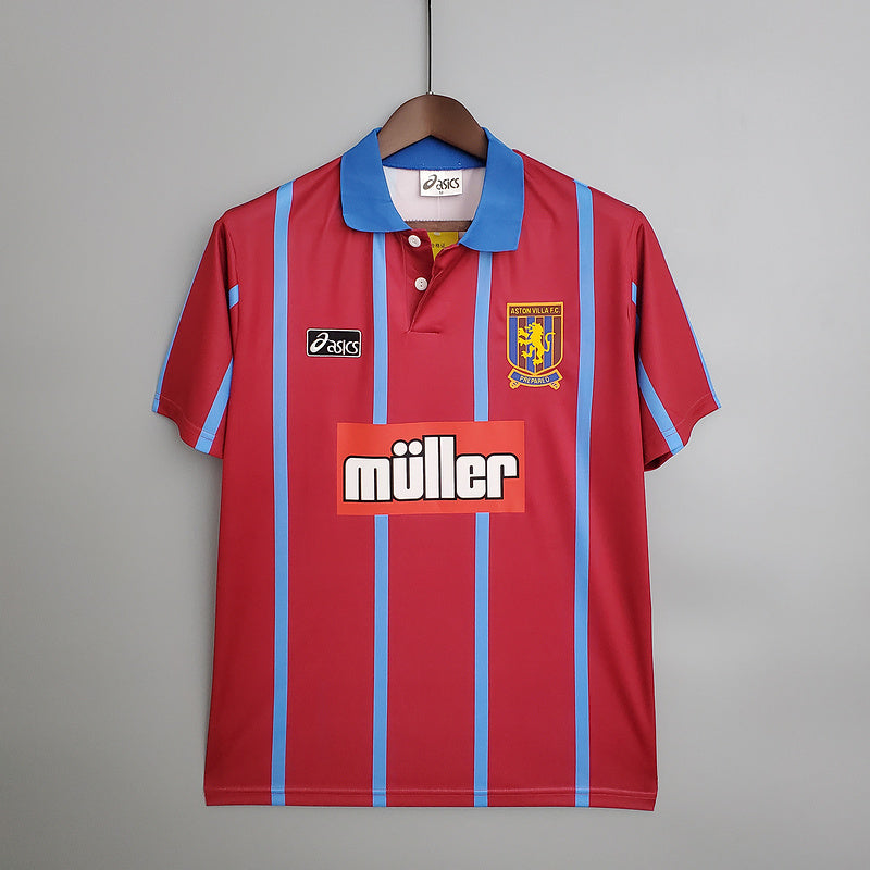 1993-1995 Aston Villa home retro shirt
