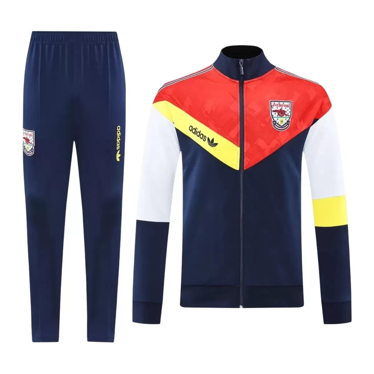 Arsenal Training Tracksuit Kit(Jacket+Pants) Navy&Red 2025/26