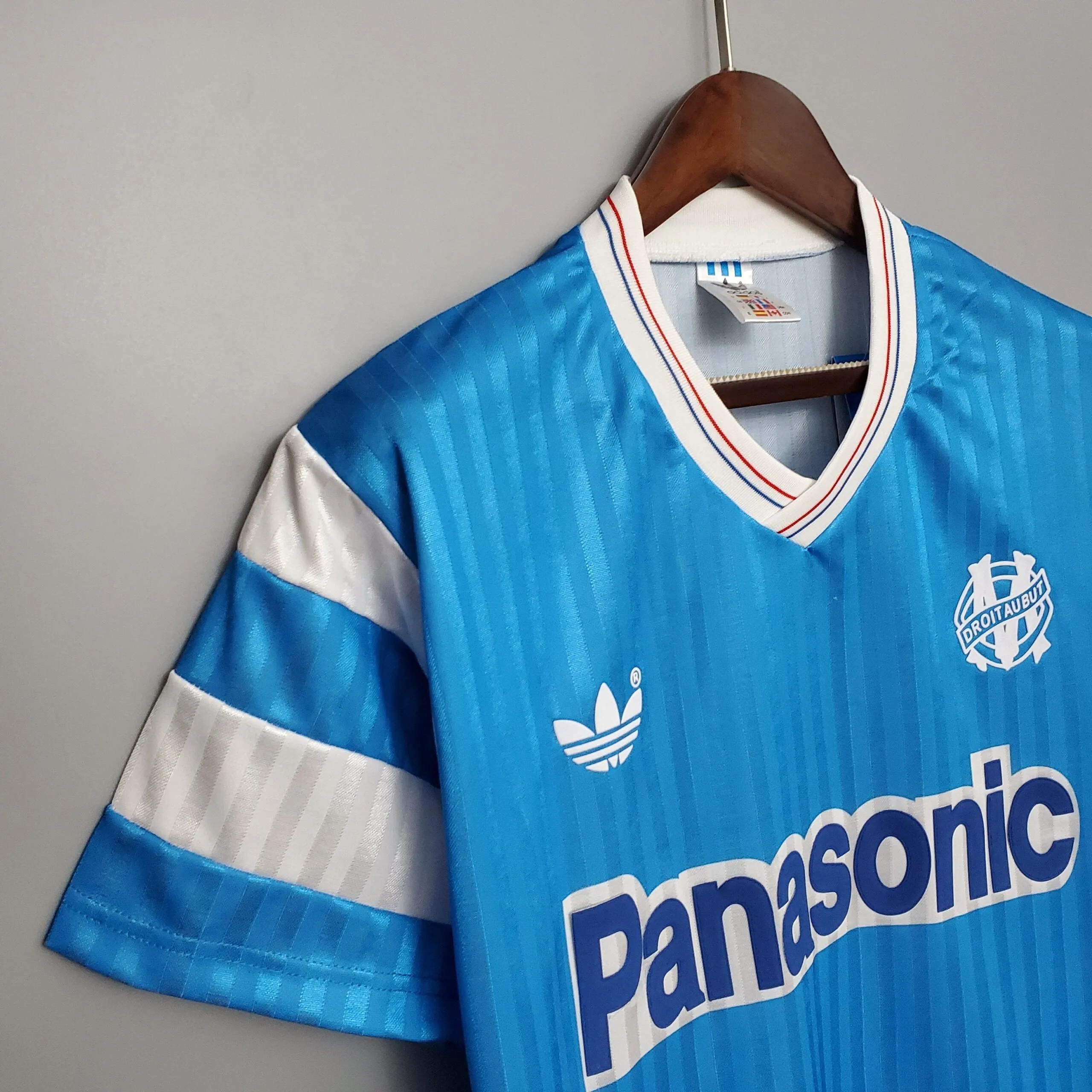 1990 Marseille Away retro kit - 图片 3