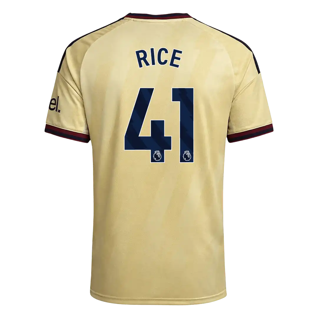 RICE #41 Arsenal Third Jersey 2026/27 – UCL Font