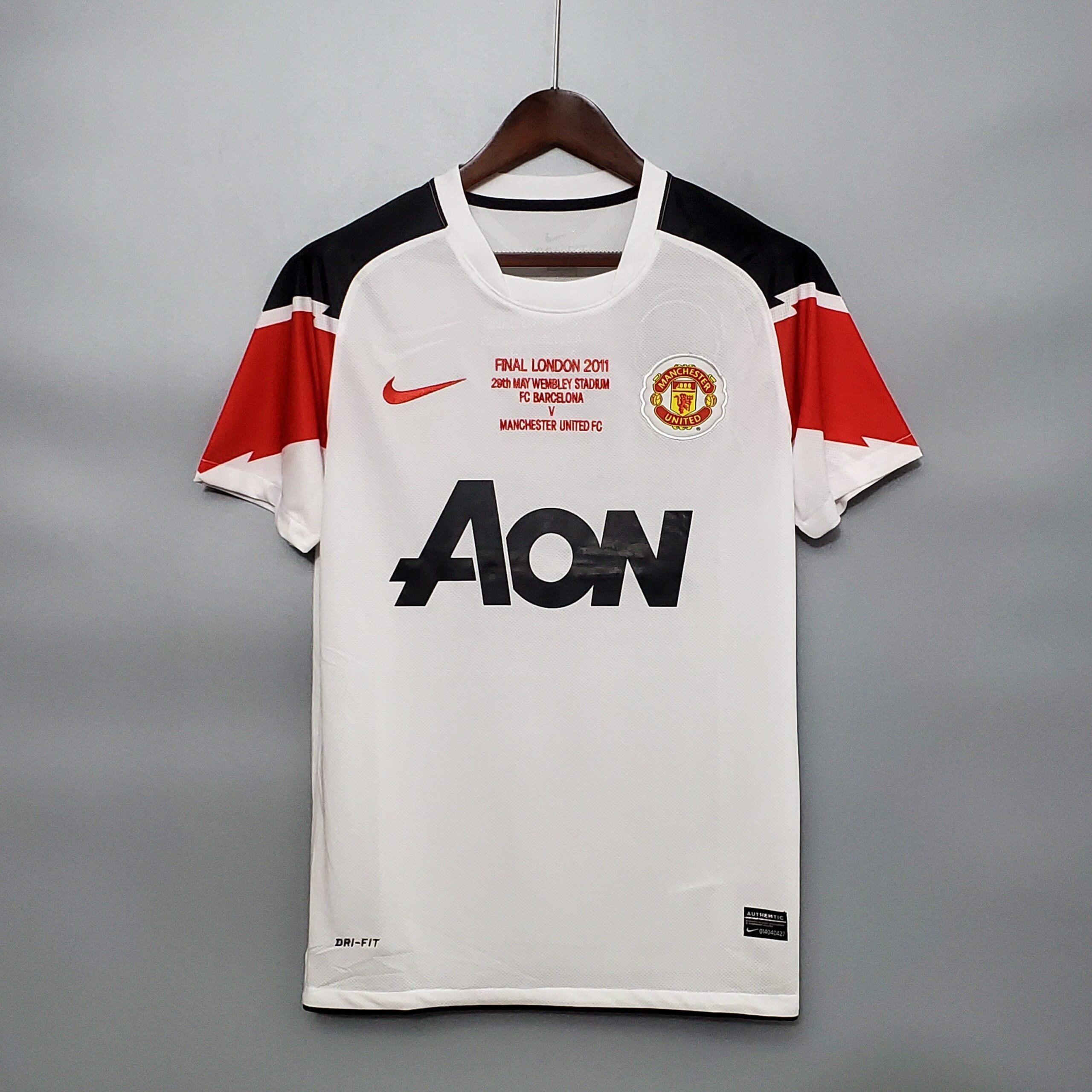 2010-2011 Man United Finals away kit
