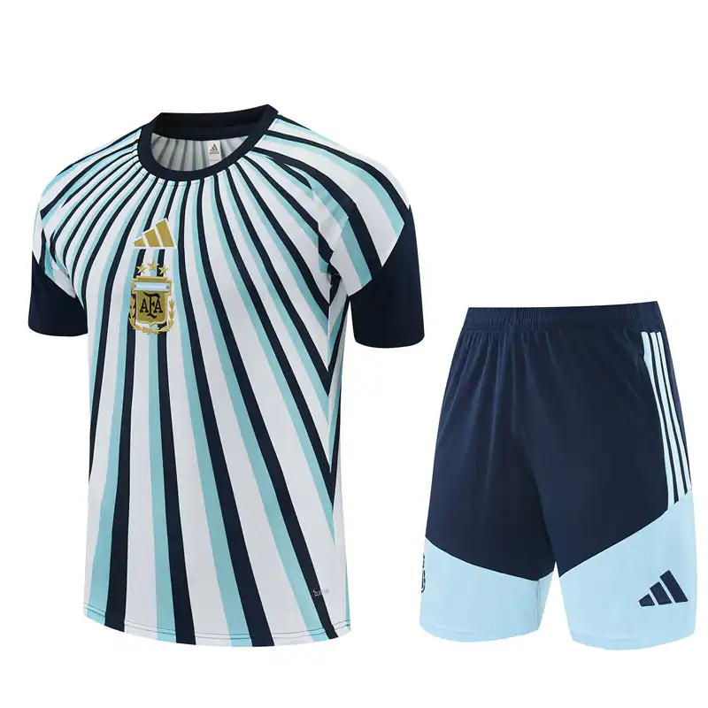 Argentina Tiro 2026 Competition Training(Top+shorts) Blue and white
