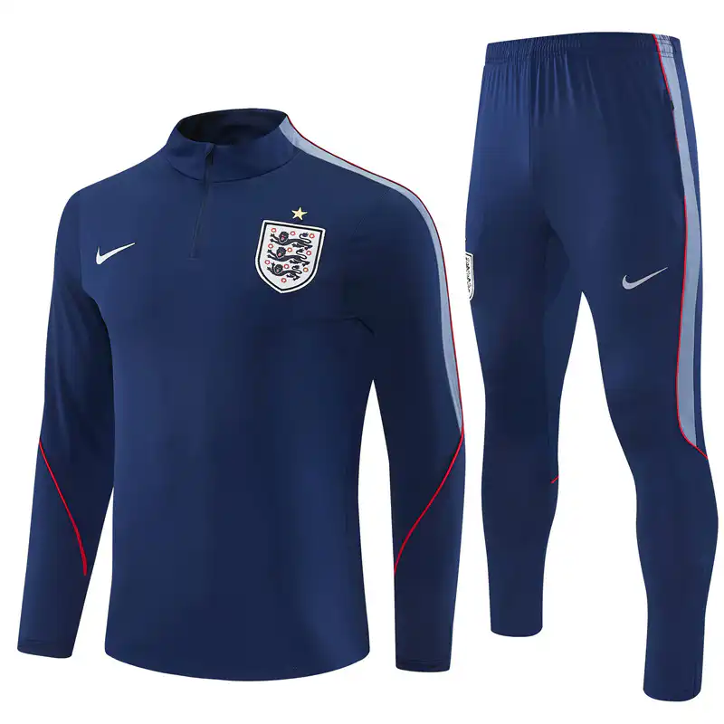 England 1/4 Zipper Sweat Kit(Top+Pants) Blue 2026