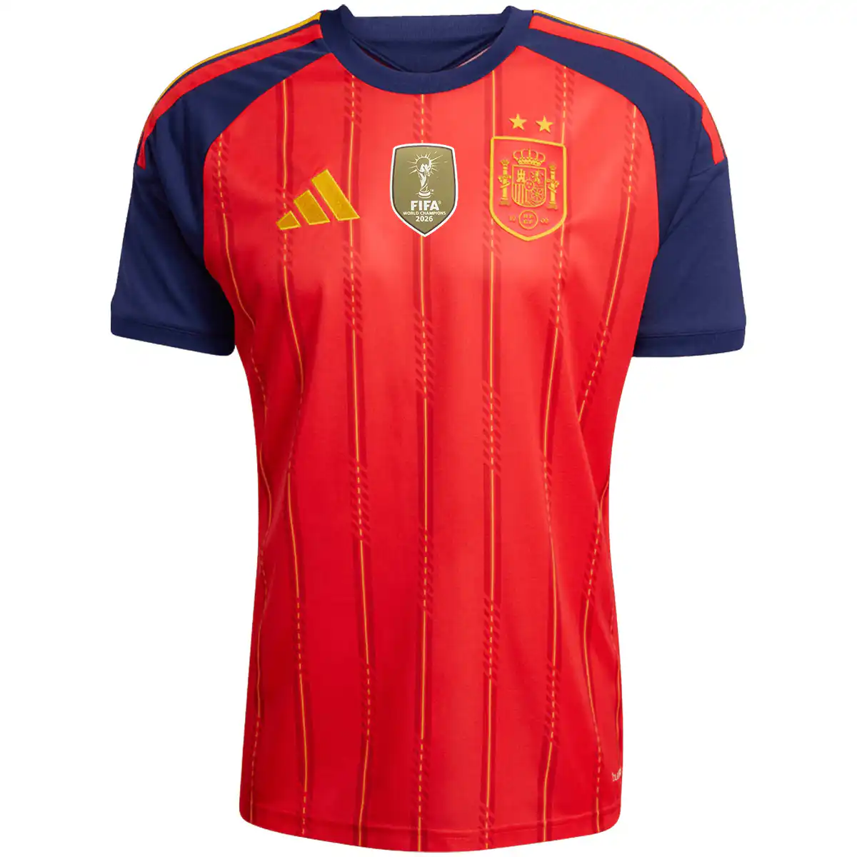 Spain 2026 World Cup Winners 2 Star Home Jersey