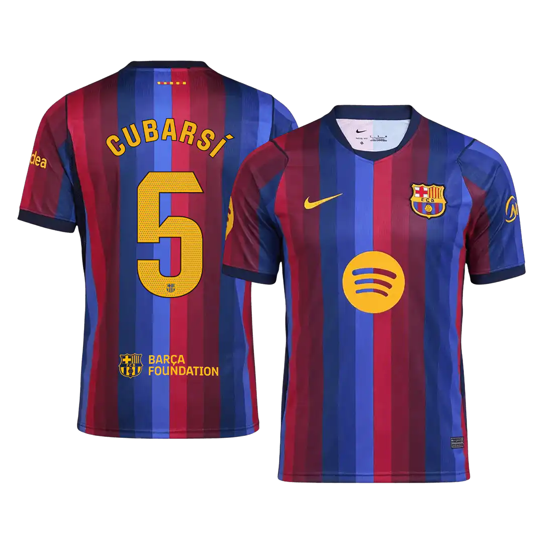 CUBARSÍ #5 Barcelona Home Jersey 2026/27