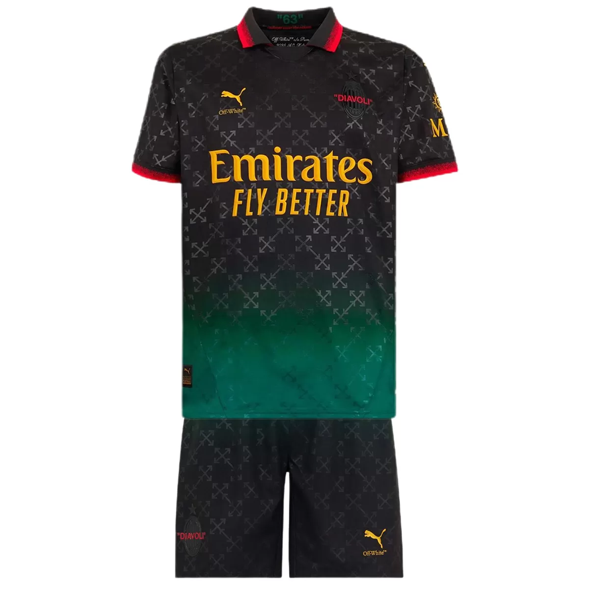 Kids AC Milan Fourth Kit 2024/25