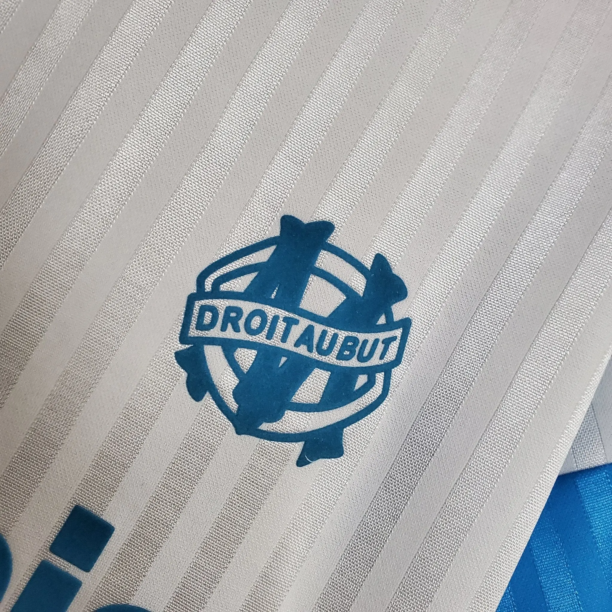 1990 Marseille Home retro kit - 图片 3