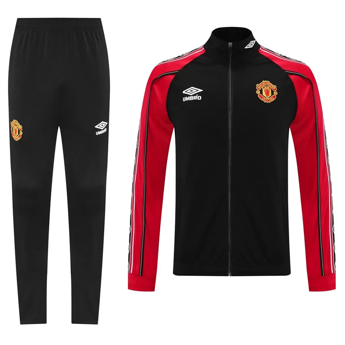 Manchester United Training Tracksuit Kit 02 Black 2025/26