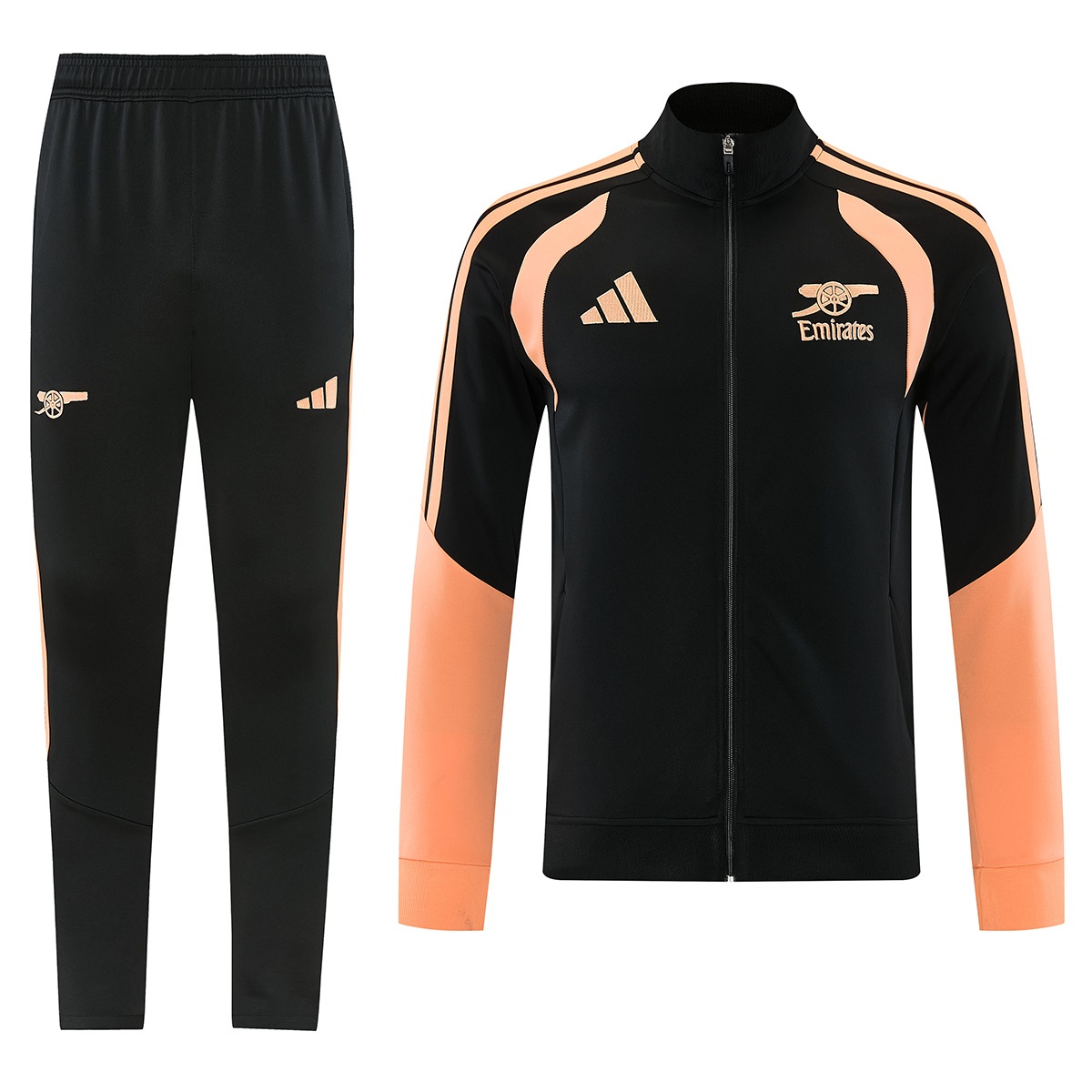 Arsenal Training Tracksuit Kit(Jacket+Pants) Black 2026/27