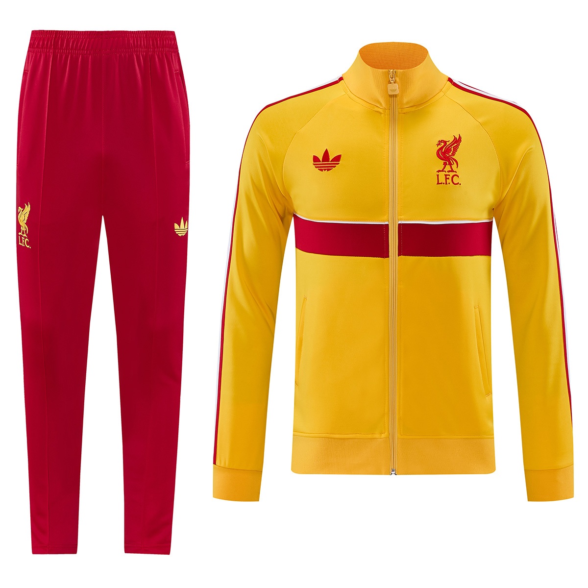 Liverpool Training Tracksuit Kit(Jacket+Pants) Yellow 2026/27