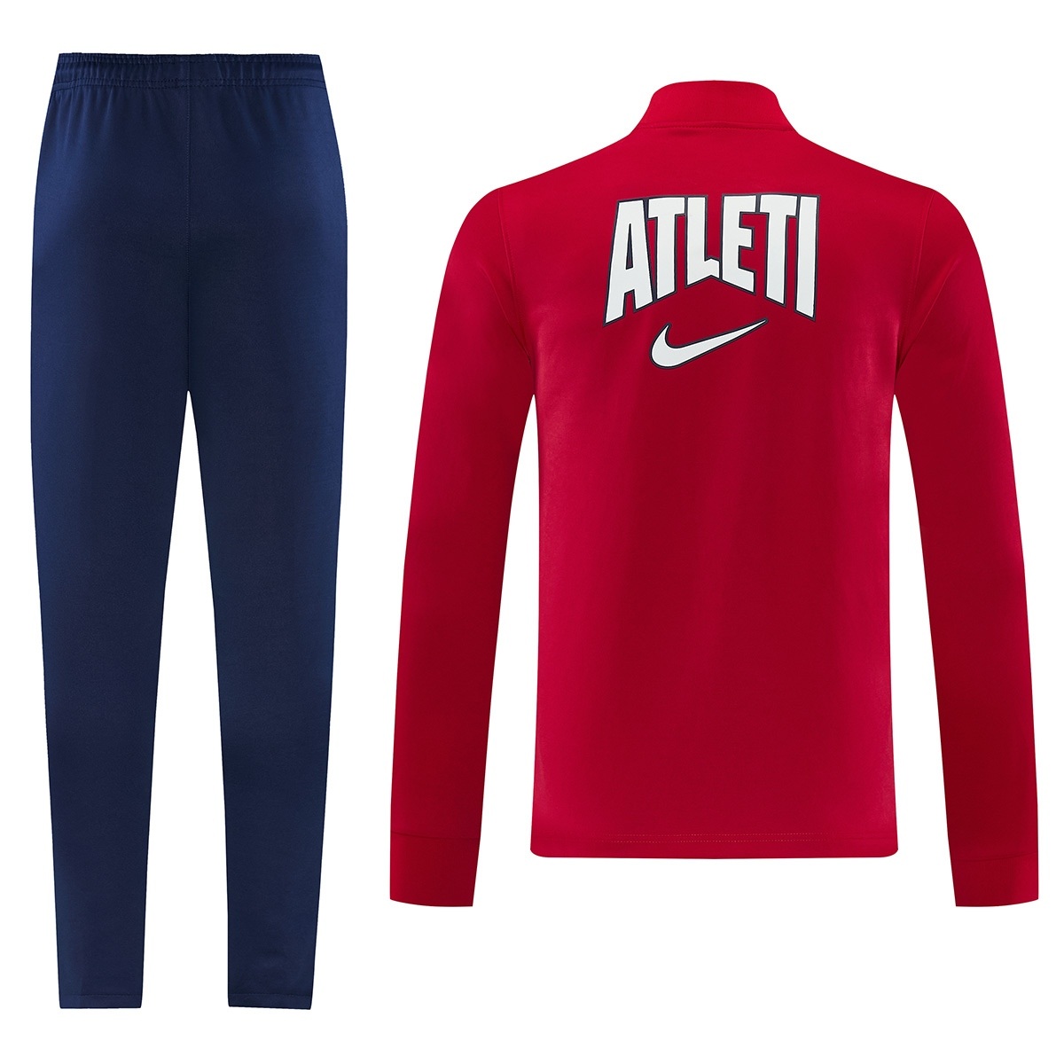 Atletico Madrid Training Tracksuit Kit(Jacket+Pants) Red 2026/27 - 图片 2