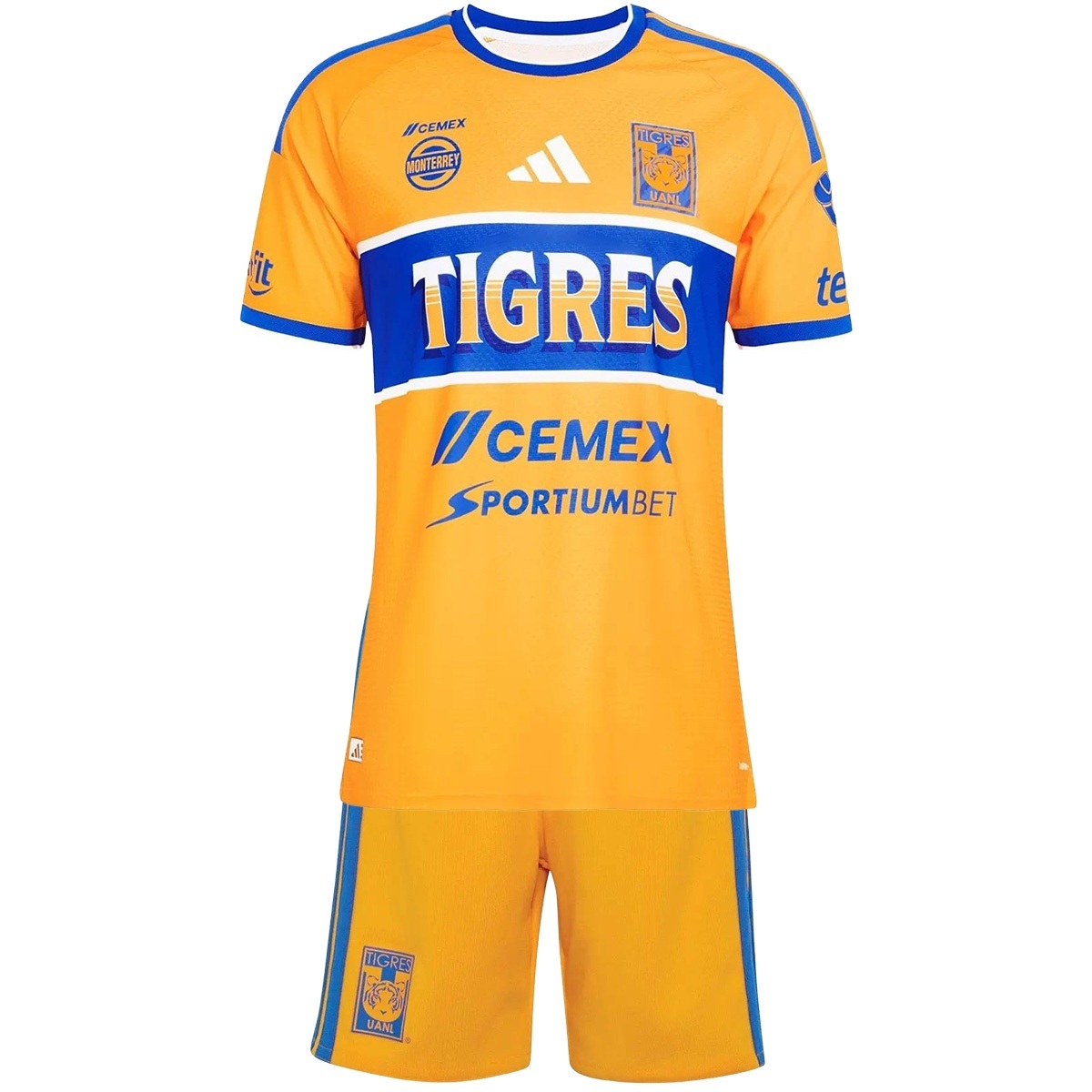 Kids Tigres UANL Home Jersey Kit 2026/27
