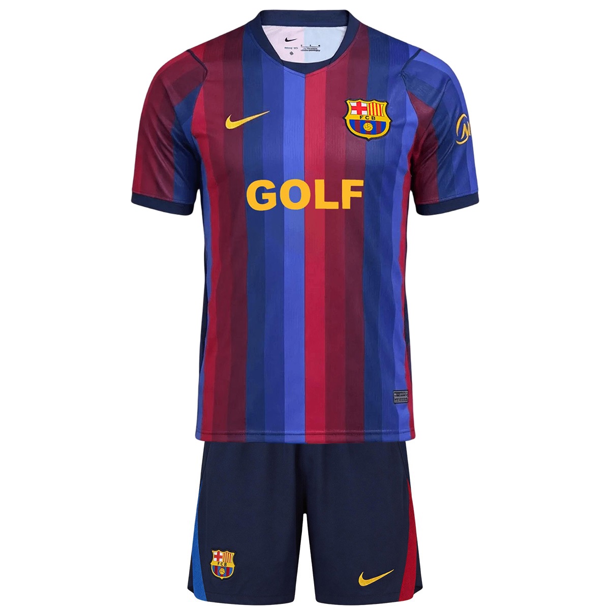 Kids Barcelona x Golf Wang Home Jersey Kit 2026/27