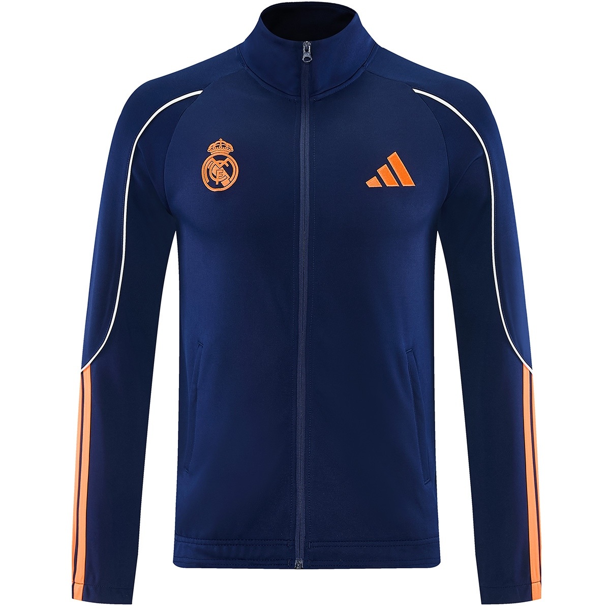 Real Madrid Training Tracksuit Kit(Jacket+Pants) Navy 2026/27 - 图片 3