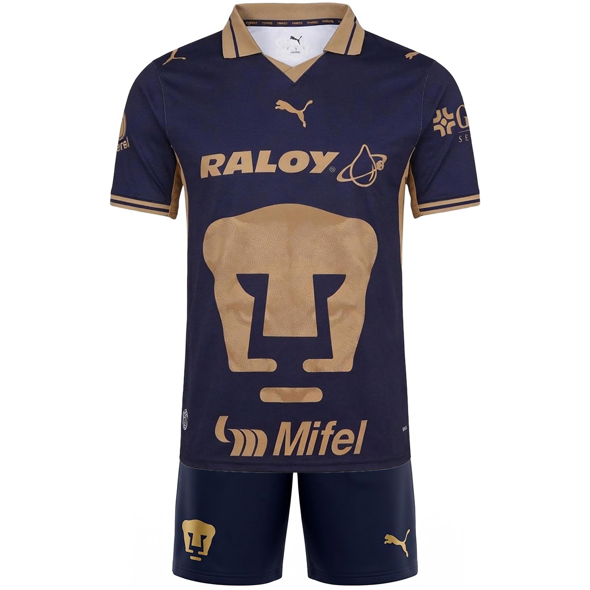 Kids Pumas UNAM Home Jersey Kit 2026/27